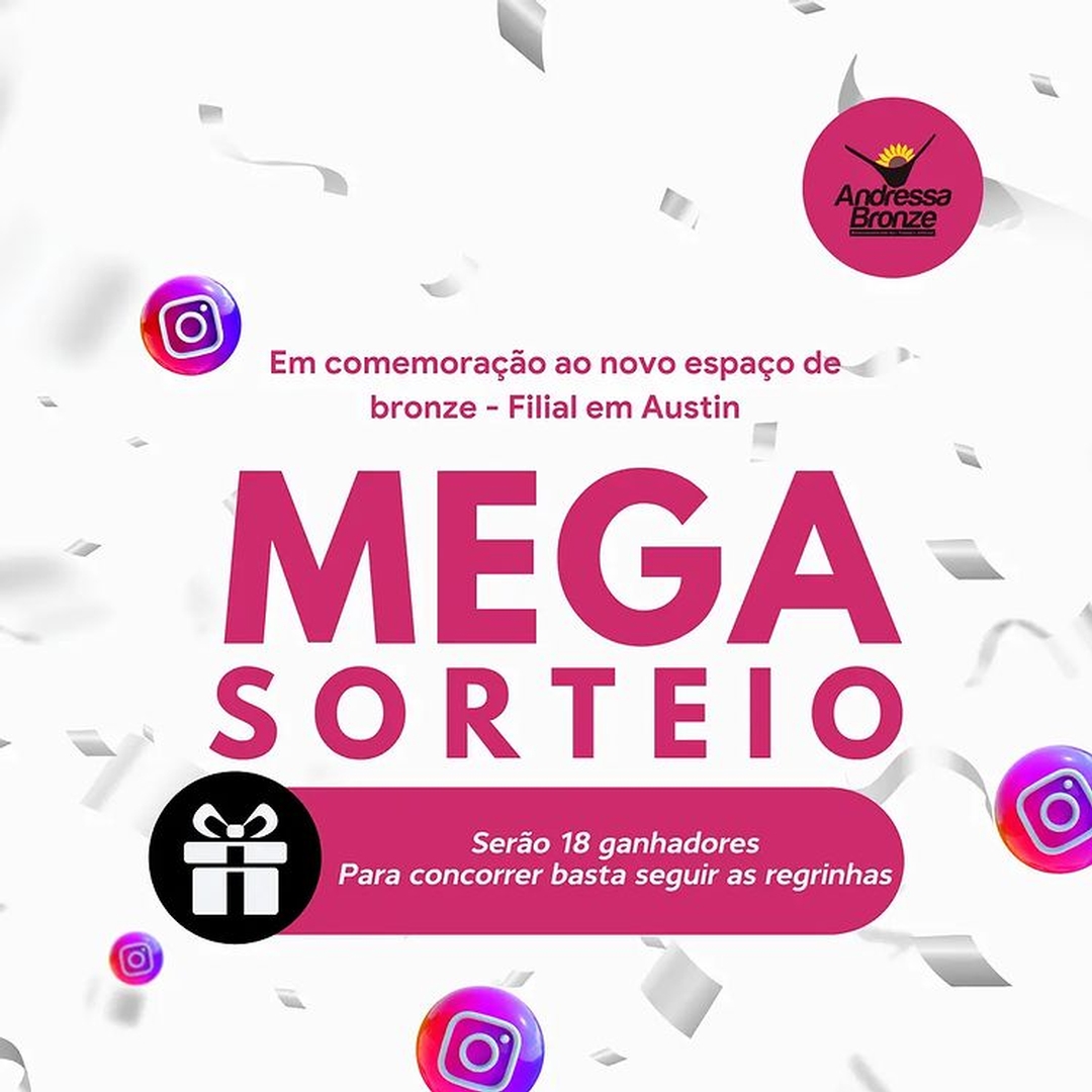 Mega Sorteio !-Corre pro nosso Insta e participa !